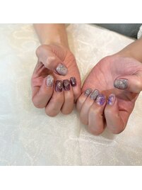 きらきらネイル