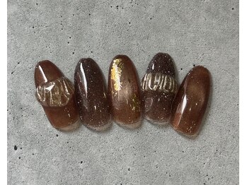 ニアウネイル(niau nail.)/秋ネイル