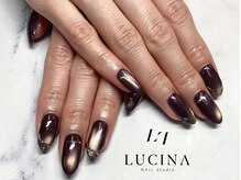 ネイルスタジオ ルキナ(LUCINA)/H-636上品パープルマグネイル