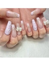 レイネイル 岐阜茜部店(RAY NAIL)/スカルプ×ニットネイル