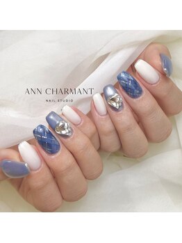 アンシャルマンネイルスタジオ(Ann charmant nail studio)/セレクトデザインコース¥6,800~