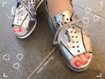 パールビューティーラッシュアンドネイル(Pearl Beauty Lash nail)/フットネイル