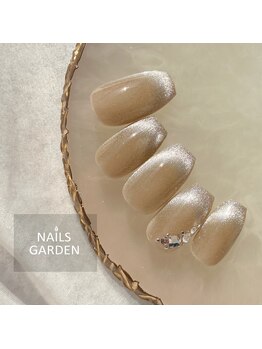 ネイルズガーデン(NAILS GARDEN)/マグネットフレンチ