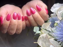 サロンドフォーエイチ(salon de 4H)/ピンクマグネットネイル☆