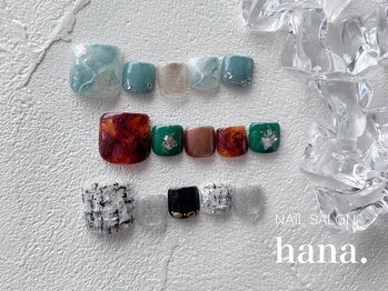 ハナ(hana.)/フット trend定額¥8300