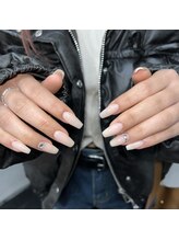 エムクチュール/シンプル綺麗目ネイル