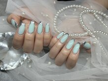 スティムネイル(Stimu nail)/【ガラスフレンチ】