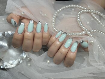 スティムネイル(Stimu nail)/【ガラスフレンチ】