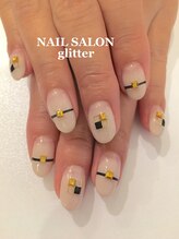 ネイルサロン グリッター(NAIL SALON glitter)/クールネイル