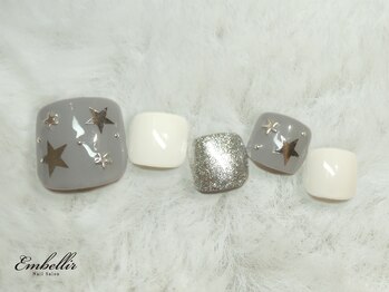 アンベリール 横浜店(Embellir)/(440）星柄ネイル
