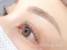 クレセント アイアンドネイル 今泉店(Crescent)/パリジェンヌ＋眉毛WAX