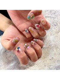 海外個性ネイル