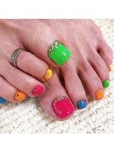 ブーケラテ(bouquet latte)/ネオンfoot