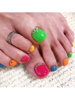 ブーケラテ(bouquet latte)/ネオンfoot