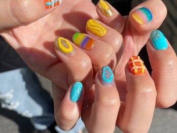 デリカ 溝の口店(DELICAT)/ニュアンスアシメネイル