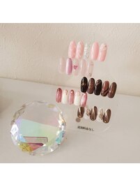 バレンタインネイル！