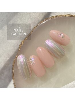 ネイルズガーデン(NAILS GARDEN)/オーロラネイル