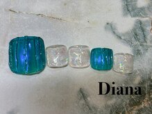ディアナ ひたちなか高場店(DIANA)/定額ネイル　6600円　D-028