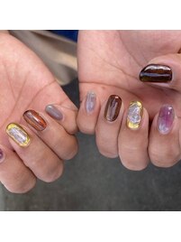 トレンド定額コース♪秋ネイル