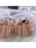 handnail/10本アートネイル(2.5h)　¥8,200-