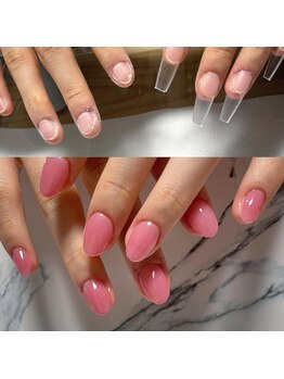 ネイルサロンアンドスクールラボ(LABO)/長さだし(深爪もok)