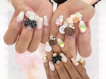 アイネイルズ 四条河原町店(I-nails)/スイーツネイル Aoi