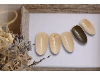 ファストネイル 広島駅前店(FAST NAIL)/秋ネイル 大理石 【11753】