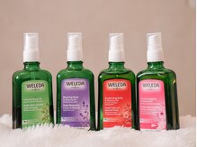 ウェレダのオーガニックオイルを使用しています。