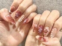 サイン(sin.)/立体フラワーネイル