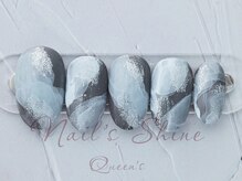 ネイルズシャインクイーンズ(nail's Shine Queen's)/上品トレンドアート