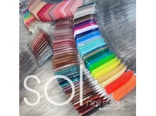 nail salon solの雰囲気（カラーもたくさんご用意◇）