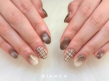 ビアンカ ネイルサロン 大宮店(Bianca)の雰囲気（ブラウンが大人気☆かわいい秋デザインが豊富♪#ジェルネイル）