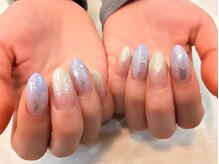 ココロバ ネイルアンドビューティーサロン(COCOLOBA)/雪の結晶ネイル