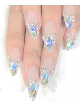 アイネイル(Ai Nail)/ハンド☆キラキラランバス♪