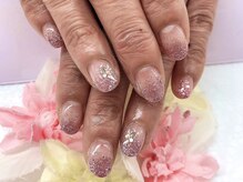 ディーネイル 京橋(D-nail)/立和名/シンプルラメグラデ