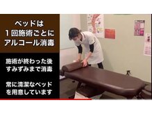 かがやき骨盤整体院 池田石橋/感染予防対策