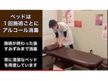 かがやき骨盤整体院 池田石橋/感染予防対策