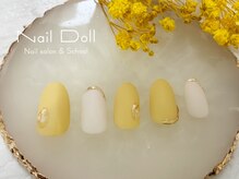 ネイルドール(Nail Doll)/マットイエロー