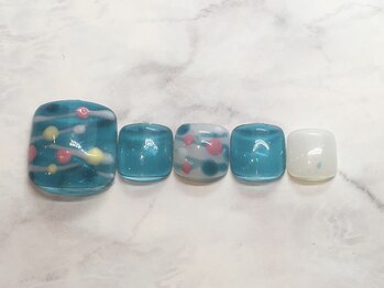 お気軽ビューティエーヴィヒ(Ewig)/8月キャンペーンネイル♪