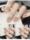 ネイルサロン マジックガール(Nail Salon MagiqueGirl)の写真/シンプルデザインの定額多数◎マグネット・オーロラもOLさんが楽しめるピンク～ベージュカラー豊富にご用意