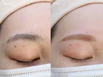 エンカシェット 代官山(En’e cachette)/【矯正美眉】眉カラーで柔らか◎