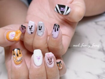 ネイル ファンシーファング(nail_fancy_fang)/ハロウィンネイル