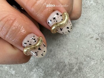 'amo nail atelier【フィルイン/パラジェル/定額コース】/リング