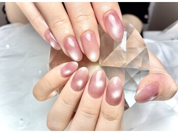 アールケーネイル 中野坂上(RK nail)/水光マグネットネイル新規¥5500