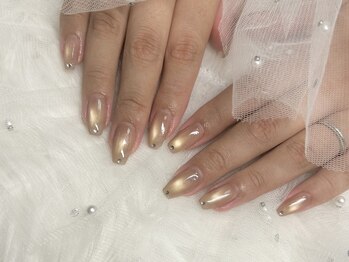 ルルネイル(Rurunail)/ブラウンベージュマグ