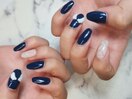 ネイビー×天使羽