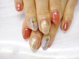 コンチョパーツネイル￥7700