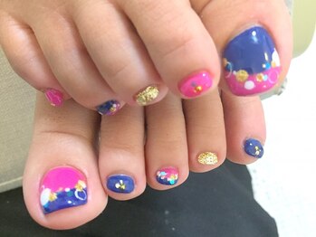 たけ子/フットデザインネイル