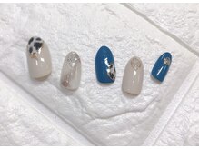ネイルアンドアイラッシュサロン エスポアール(nail&eyelash salon espoir)/ミラーニュアンス　90分コース