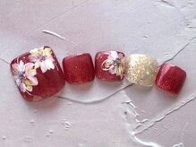 ラテネイル(Latte Nail)/Flower Design